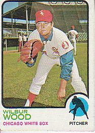 1973 Topps Baseball Cards      150     Wilbur Wood